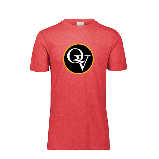 [FTSCUBRD-AS-LOGO1] Decker Men's Tri-Blend T-Shirt - Short Sleeve (Adult S, Red, Logo 1)