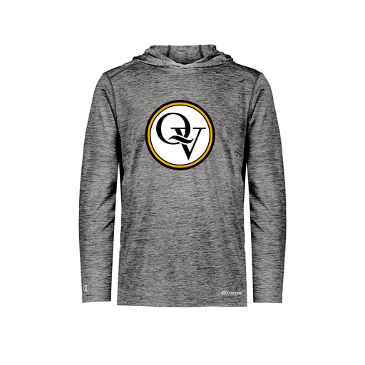 [FOLHCGBK-AS-LOGO2] Decker Men's Charge Hoodie (Adult S, Black, Logo 2)