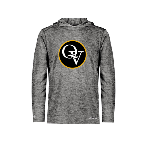 [FOLHCGBK-YS-LOGO1] Decker Youth Charge Hoodie (Youth S, Black, Logo 1)