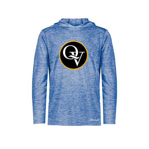 [FOLHCGRY-YS-LOGO1] Decker Youth Charge Hoodie (Youth S, Royal, Logo 1)